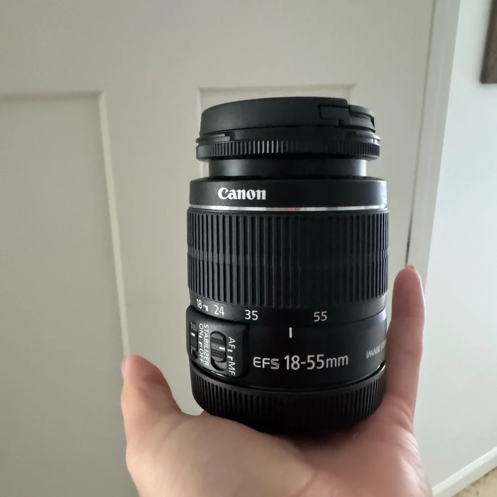 Canon Black EFS 18-55mm Lens